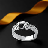 Claddagh with Trinity Knots by Boru