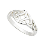 Solvar Double Trinity Knot ring