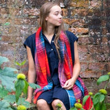 Ruby Rose Extra Fine Merino Wool Stole/Scarf - Celtic Corner / Scottish Treasures