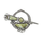 Connemara Marble Tara Brooch - Celtic Corner / Scottish Treasures