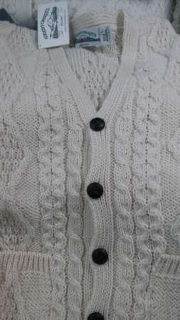 Aran Cardigan sweater
