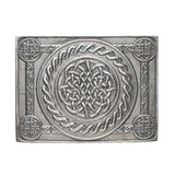 Celtic Knot 4 Dome Kilt Buckle - Celtic Corner / Scottish Treasures