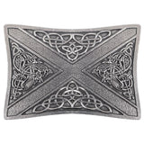 Celtic Saltire Kilt Buckle - Celtic Corner / Scottish Treasures