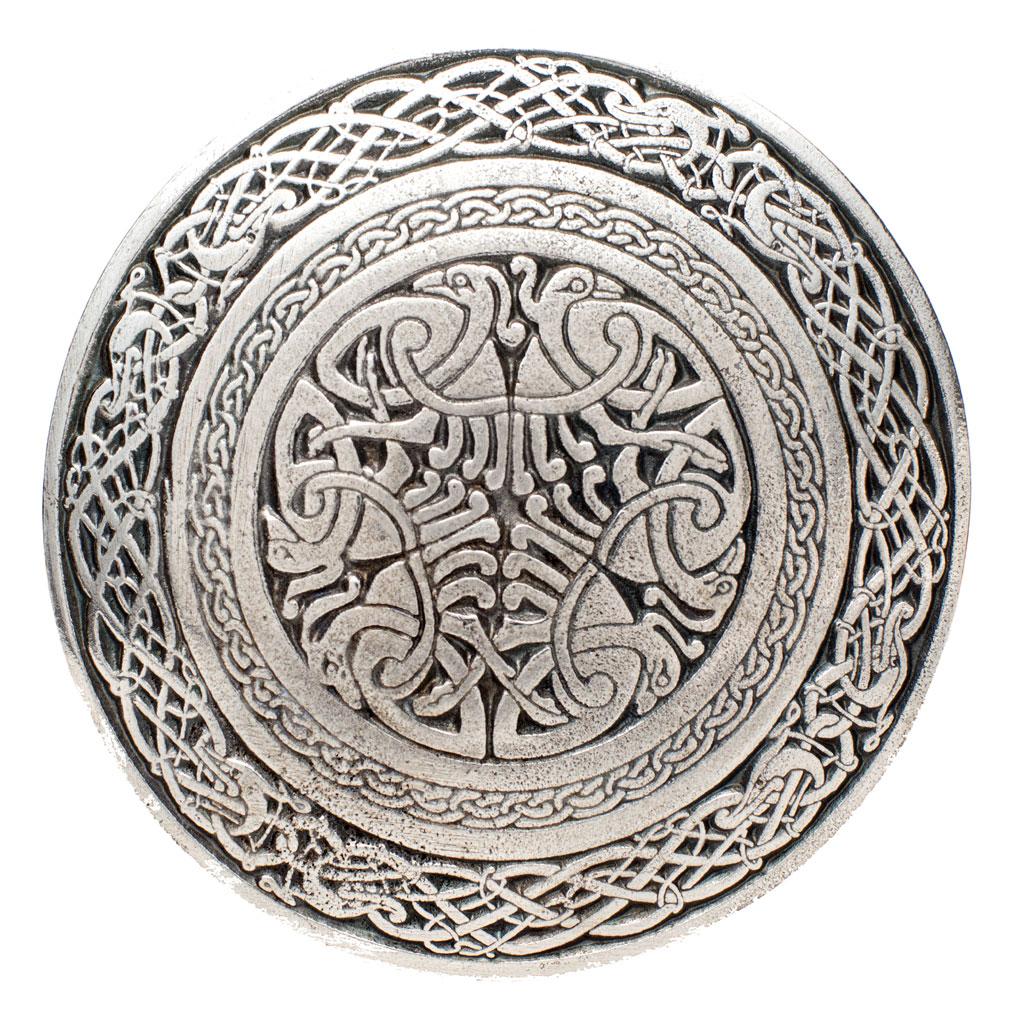 Celtic Birds Kilt Buckle - Celtic Corner / Scottish Treasures