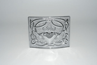 Claddagh Kilt Buckle - Celtic Corner / Scottish Treasures