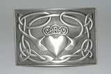 Claddagh Kilt Buckle - Celtic Corner / Scottish Treasures