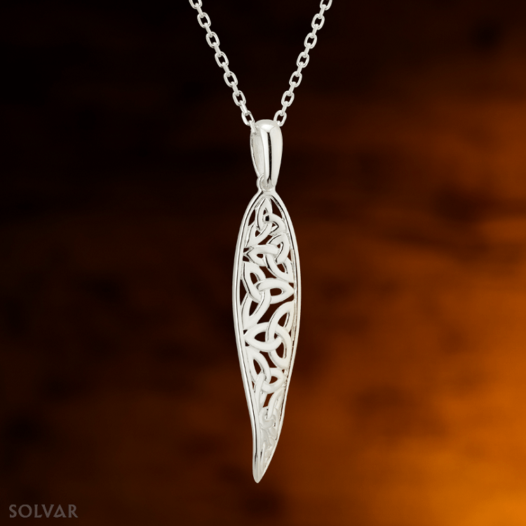 Trinity Knot Pendant and Earrings - Celtic Corner / Scottish Treasures