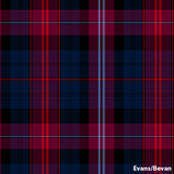 Evans/Bevan Welsh Tartan.  Scottish Treasures Celtic Corner