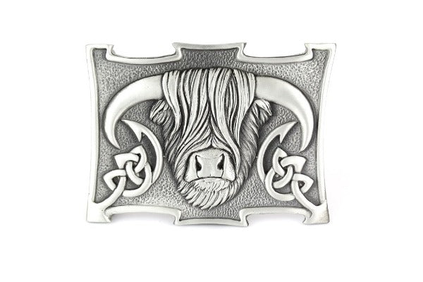 Highland Cow Buckle - Celtic Corner / Scottish Treasures