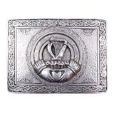 Irish Shamrock Kilt Buckle - Celtic Corner / Scottish Treasures