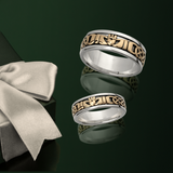 Claddagh 10K and Sterling Silver Band (Gents) - Celtic Corner / Scottish Treasures