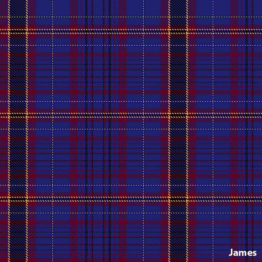 James Welsh Tartan.  Scottish Treasures Celtic Corner