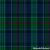 Richards/Pritchard Welsh Tartan.  Scottish Treasures Celtic Corner