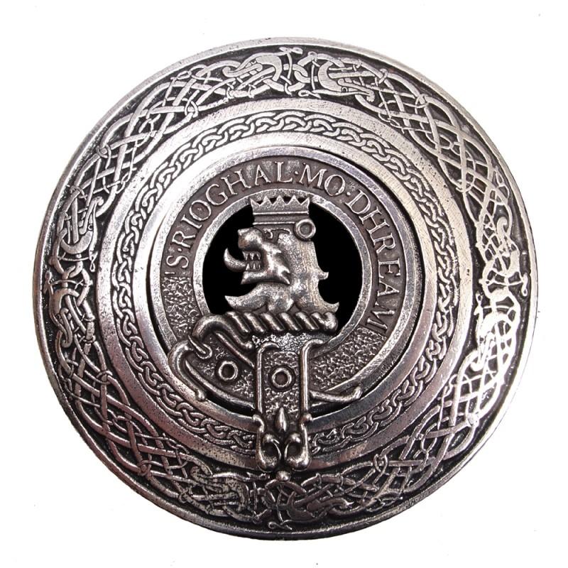 Clan Crest Buckle Circle M-Z - Celtic Corner / Scottish Treasures