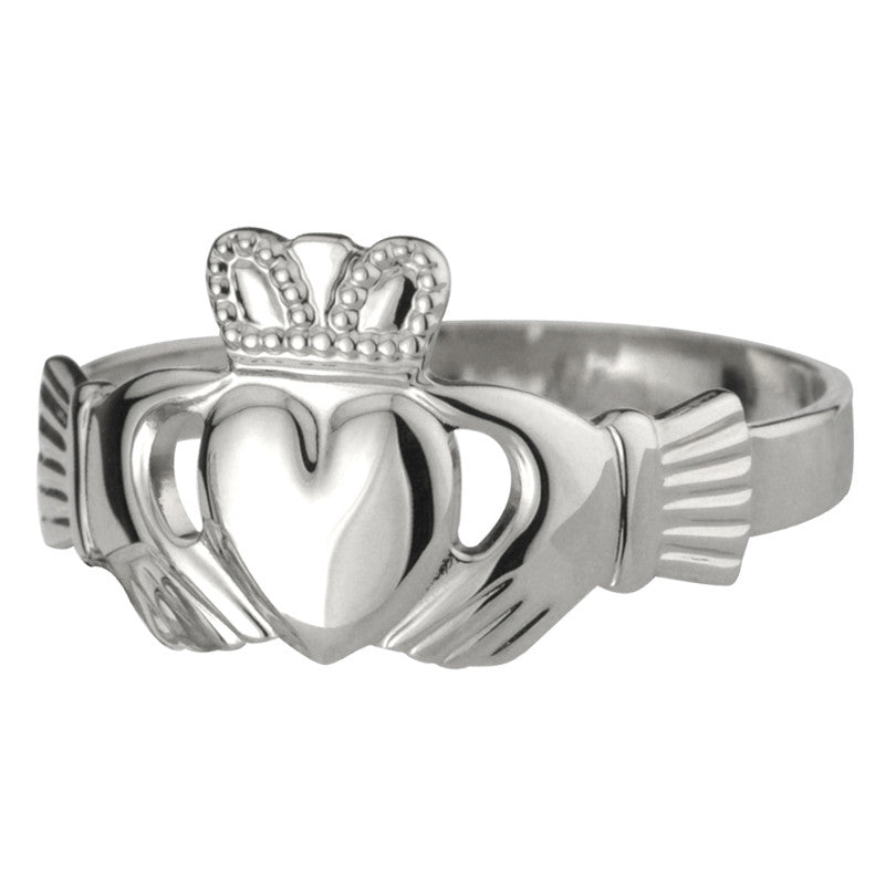 Sterling Silver Claddagh ring.  Scottish Treasures Celtic Corner