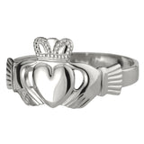 Sterling Silver Claddagh ring.  Scottish Treasures Celtic Corner