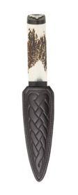 Staghorn Sgian Dubh with Blackwood - Celtic Corner / Scottish Treasures