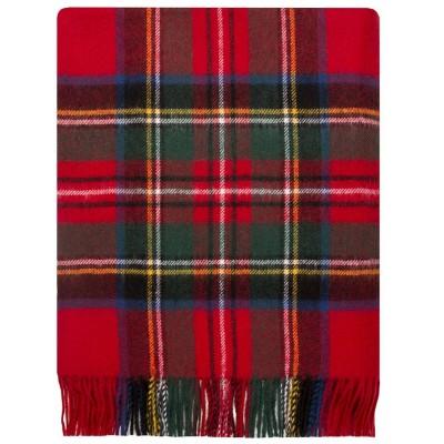 Royal Stewart Lambswool Ruana (aka Serape) - Celtic Corner / Scottish Treasures