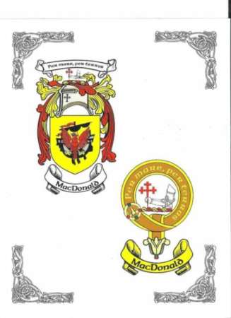 Custom Woven Coat of Arms/Clan Badge Throw