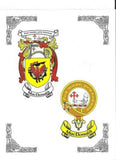 Custom Woven Coat of Arms/Clan Badge Throw