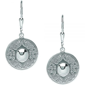 Celtic Warrior Earrings-all silver