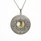 Celtic Warrior Pendant (SS with 18K bead)