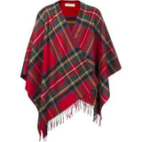 Royal Stewart Lambswool Ruana (aka Serape) - 100% lambswool and made in Scotland. Celtic Corner / Scottish Treasures