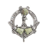 Connemara Marble Tara Brooch - Celtic Corner / Scottish Treasures