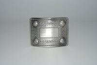 Celtic knot kilt buclke, antique finish