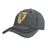 Guinness Grey Harp Logo Baseball Cap