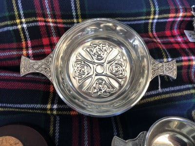 Celtic Cross Quaich - Celtic Corner / Scottish Treasures