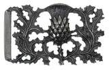 Thistle Pewter Buckle - Celtic Corner / Scottish Treasures