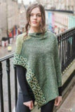 ballatar moss colored poncho