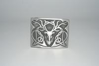 Stag Buckle (Pewter) - Celtic Corner / Scottish Treasures