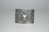 Stag Buckle (Pewter) - Celtic Corner / Scottish Treasures