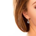 Celtic Claddagh Silver Drop Earrings - Celtic Corner / Scottish Treasures