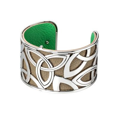Celtic Knot Wide Cuff Bangles - Celtic Corner / Scottish Treasures