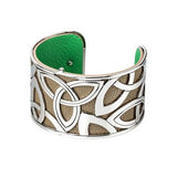 Celtic Knot Wide Cuff Bangles - Celtic Corner / Scottish Treasures