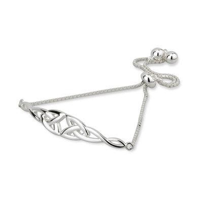 Trinity Knot Draw String Bangle - Celtic Corner / Scottish Treasures