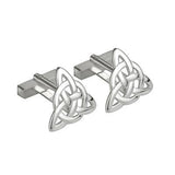 Trinity Knot Cufflinks (Large) - Celtic Corner / Scottish Treasures