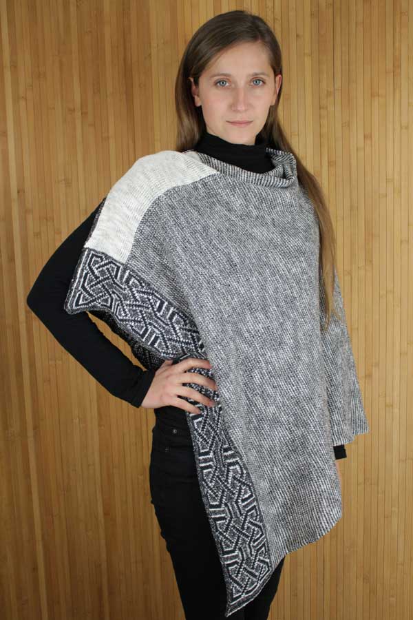 Silver Ballater poncho.  Scottish Treasures Celtic Corner