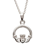 Simple Claddagh Necklace.