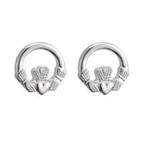 Claddagh Small Stud Earring - Celtic Corner / Scottish Treasures