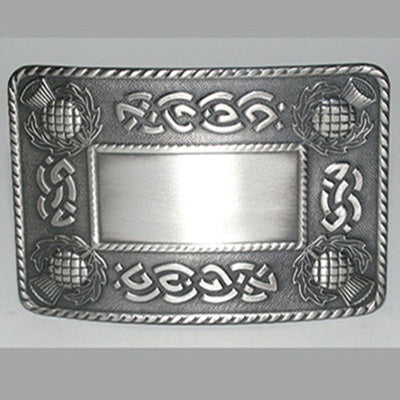 Pewter Antique finish Kilt Buckle