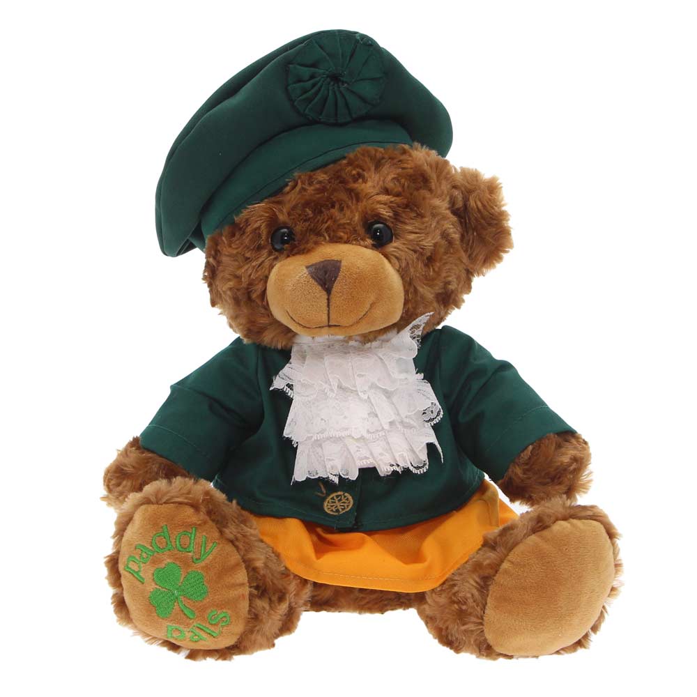 Irish teddy bear - Paddy Pals - Logan the piper