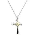 ShanOre - Sterling silver and gold accent Cross