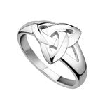 Silver Trinity Knot ring