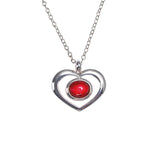 Heathergems - Open heart necklace