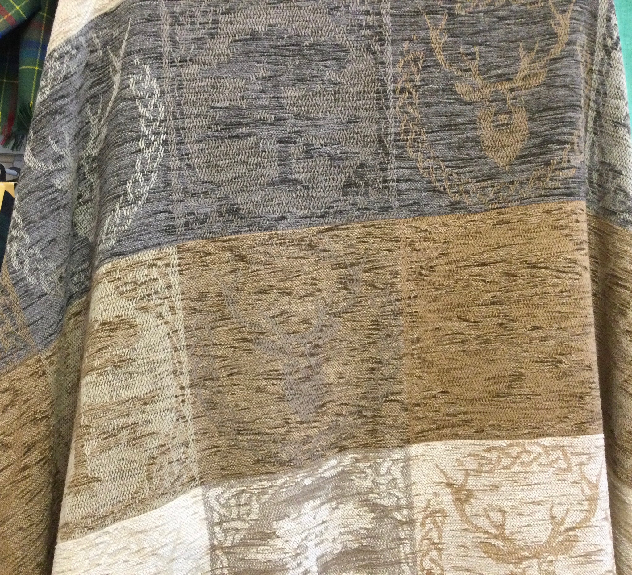 Princess Diana short Blue Lambswool Ruana (aka Serape) – Celtic Tides ...