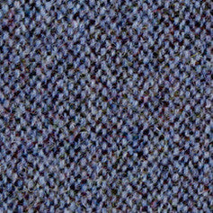Swatch sample for demin blue fleck harris tweed cap